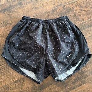 🖤 Nike Kids Dri-Fit Running Shorts | Black Geo Print | Size XL (Youth)